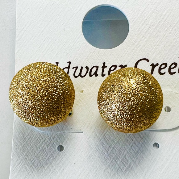Coldwater Creek 🆕vintage Moonspell earrings post for pierced ears - Picture 1 of 4